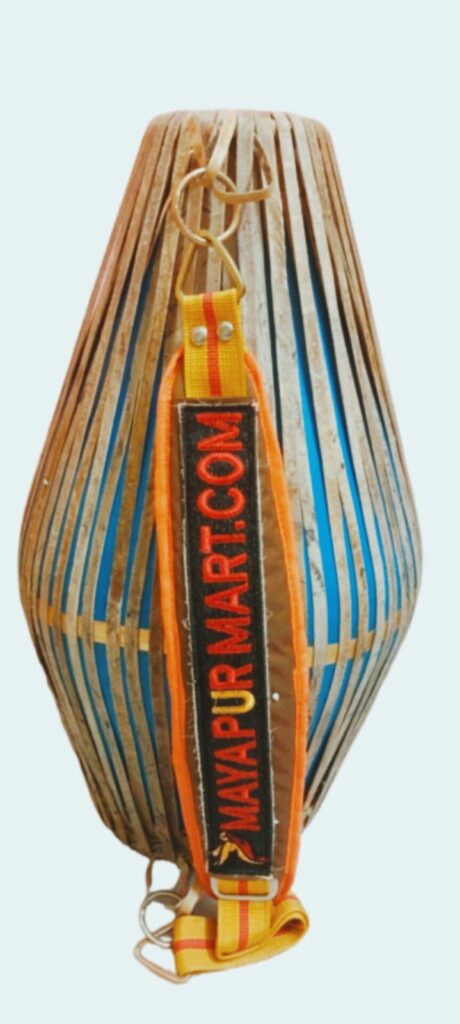 Blue fiber Mridangam / standard size khol- Large main image 1