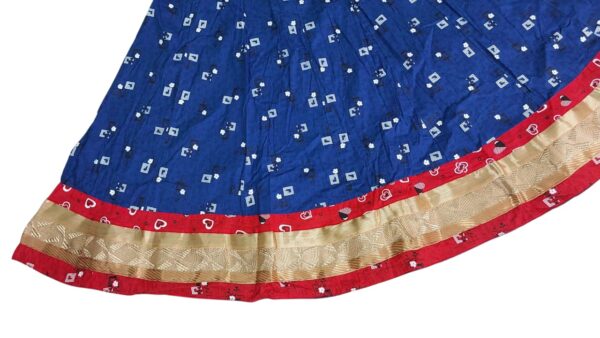 Mayapur Cotton Gopi Dress (Size +Free) With Blouse Piece , Grownn,Duptta - Image 3
