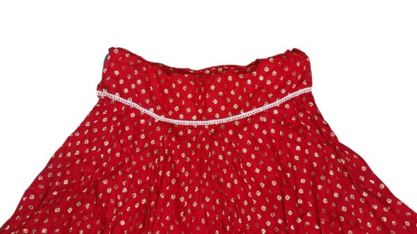 Mayapur Laon Cotton Gopi Dress Free Size 3Peart Set Blouse Piece , Grownn,Duptta - Image 3